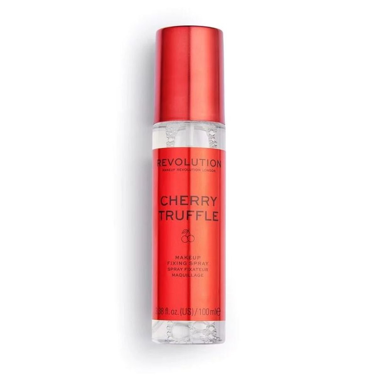 Makeup Revolution MAKEUP FIXING SPRAY - Utrwalacz do makijażu w sprayu - CHERRY TRUFFLE - 100 ml MAKSTML