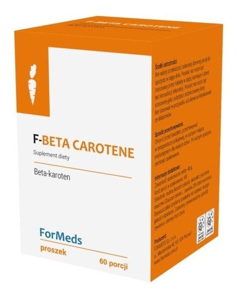 FORMEDS FORMEDS F-BETA CAROTENE, 60 PORCJI, PROSZEK FO759