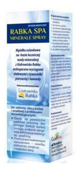 Gorvita Rabka Spa Minerale spray jak woda termalna