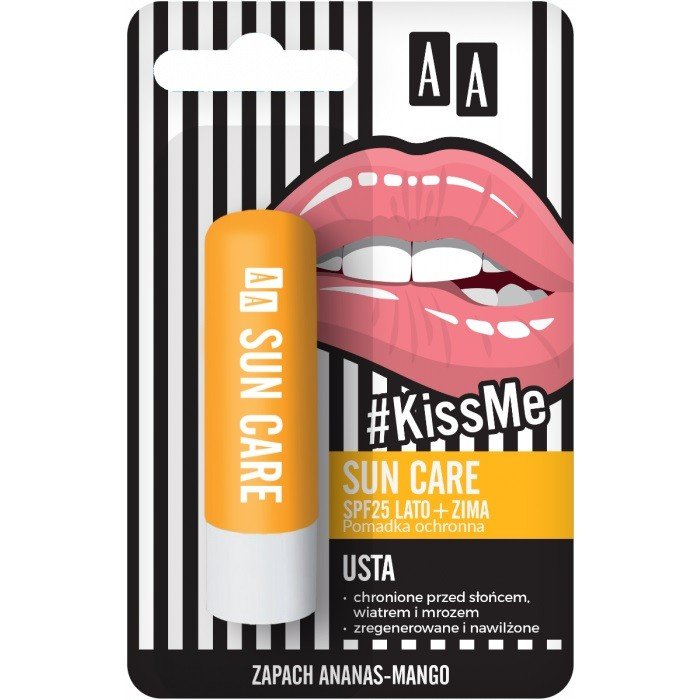 Oceanic AA Kiss Me Pomadka ochronna Sun SPF25 Lato+Zima 3.8g SO_109500