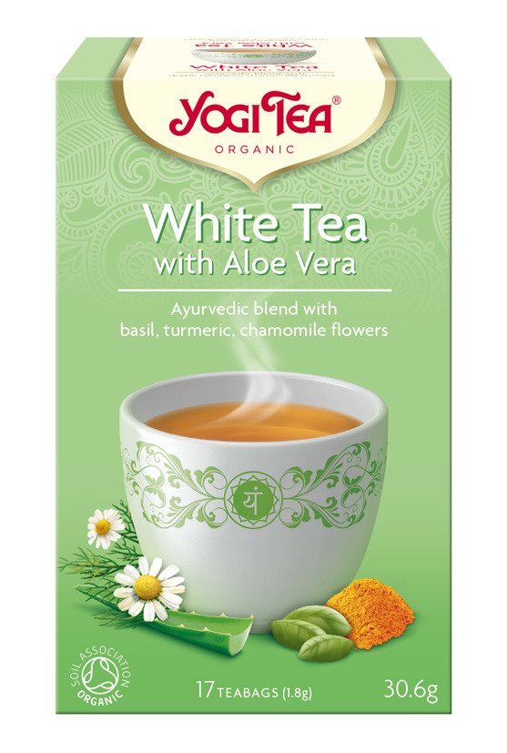 Yogi Tea Herbata biała z aloesem BIO (17 x 1,8 g) 30,6 g 001-2204