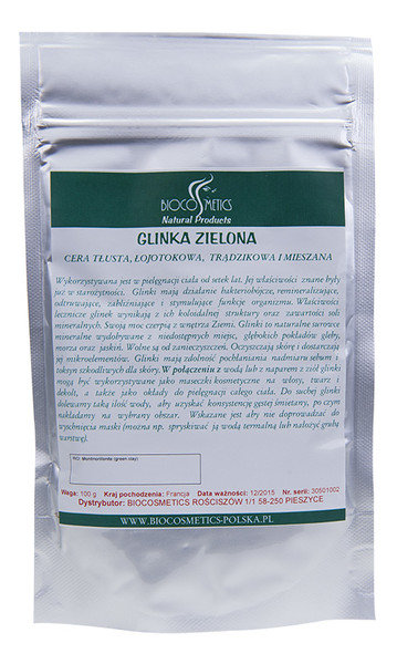 BioCosmetics Glinka zielona 100g