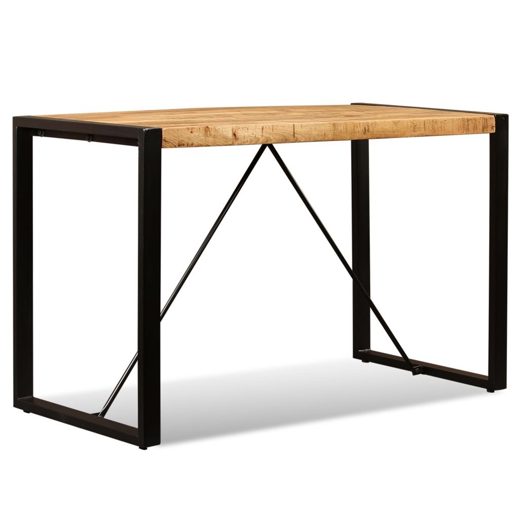 vidaXL Stół jadalniany, surowe drewno mango, 120 cm