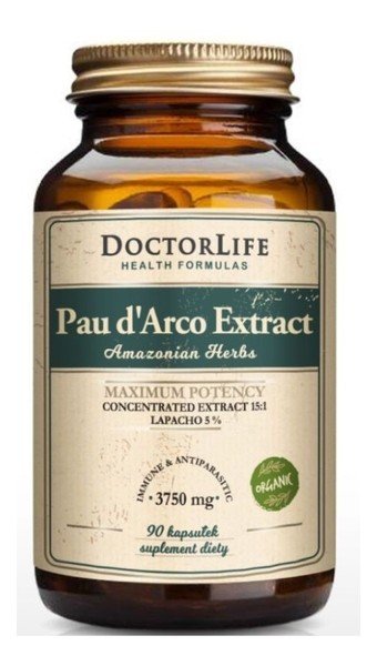 DOCTOR LIFE DOCTOR LIFE Pau dArco extract 90 kaps