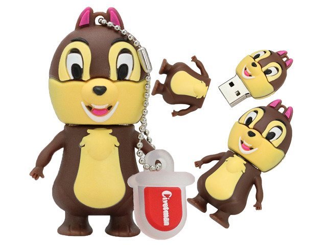 Dr. Memory CHIP I DALE Wiewiórka BRYGADA RR USB 64GB 2786-uniw