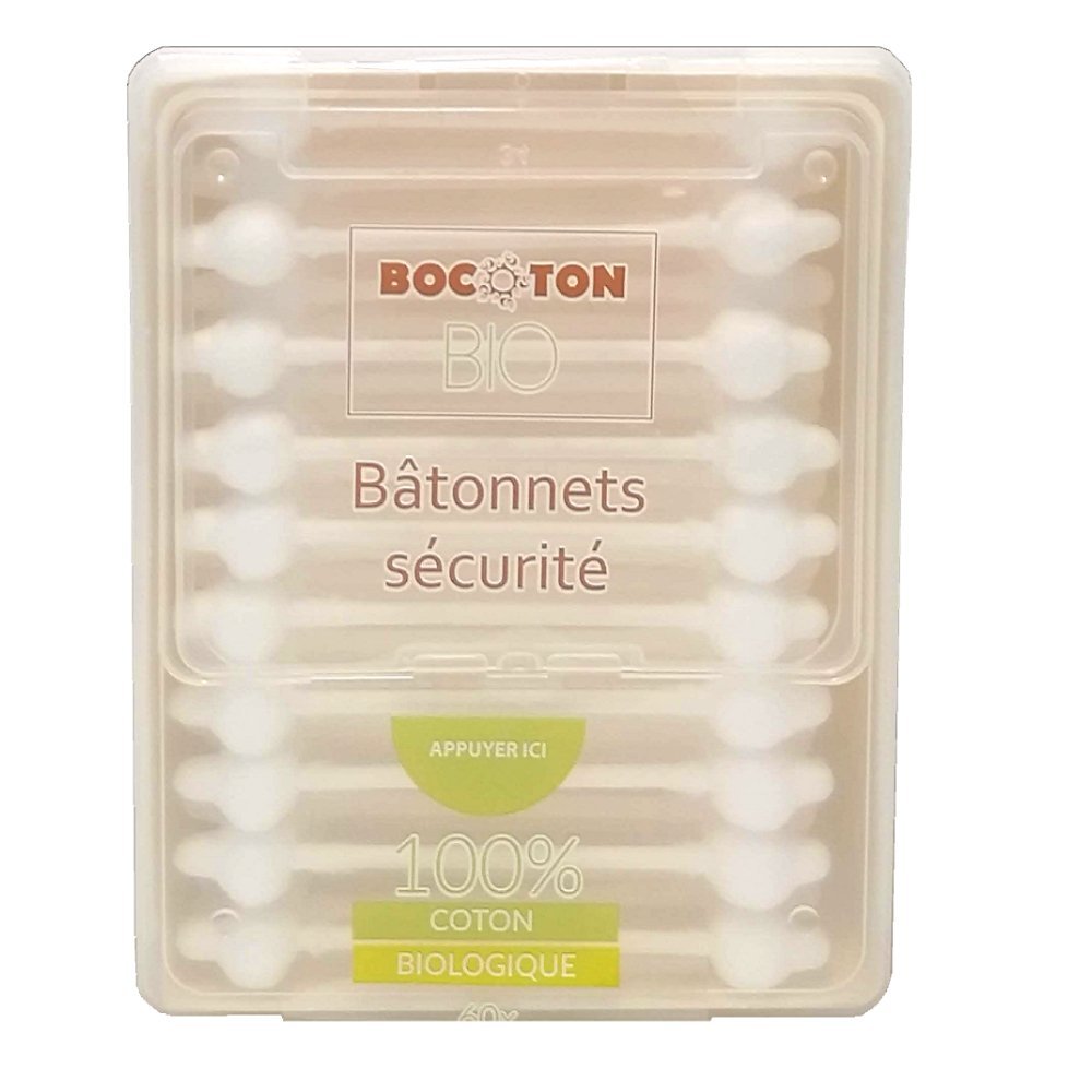 Bocoton FABRIQUE POUR HYDRA BEAUTY & CLEAN patyczki kosmetyczne z ogranicznikiem x 60szt