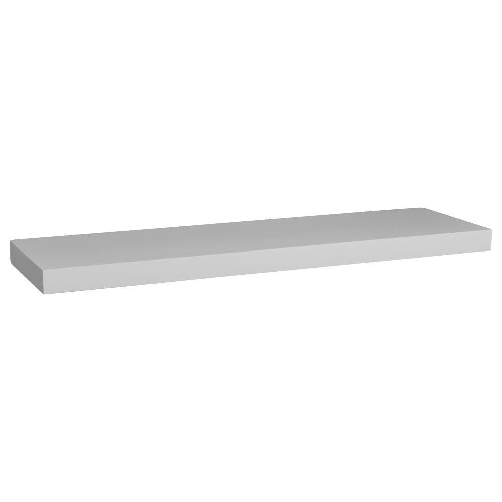 Atmosphera Półka dekoracyjna biała FIXY 80 cm B0756Z61FX