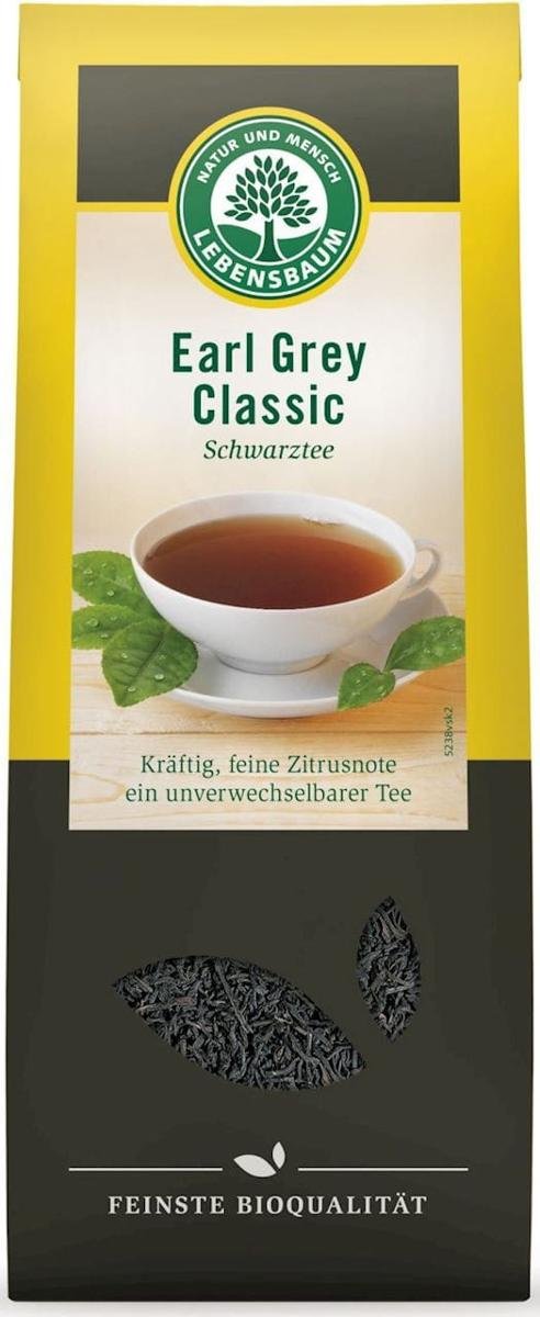 Lebensbaum HERBATA EARL GREY LIŚCIASTA BIO 100 g