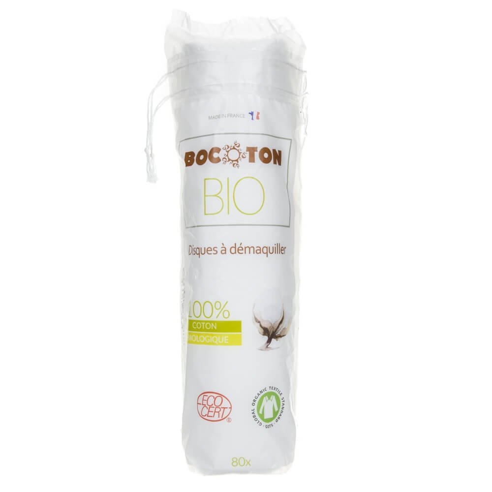 BOCOTON BOCOTON PŁATKI KOSMETYCZNE OKRĄGŁE BIO 80SZT.