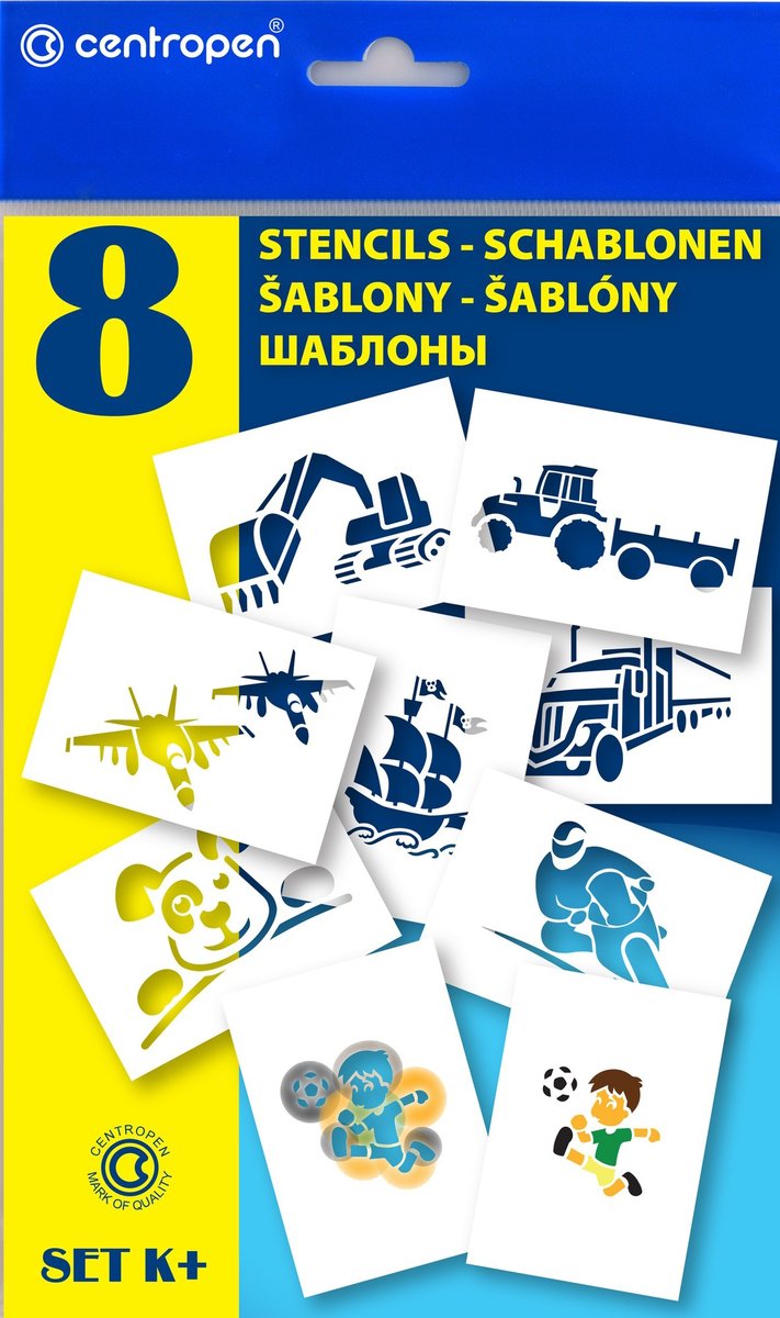 CENTROPEN SZABLONY 