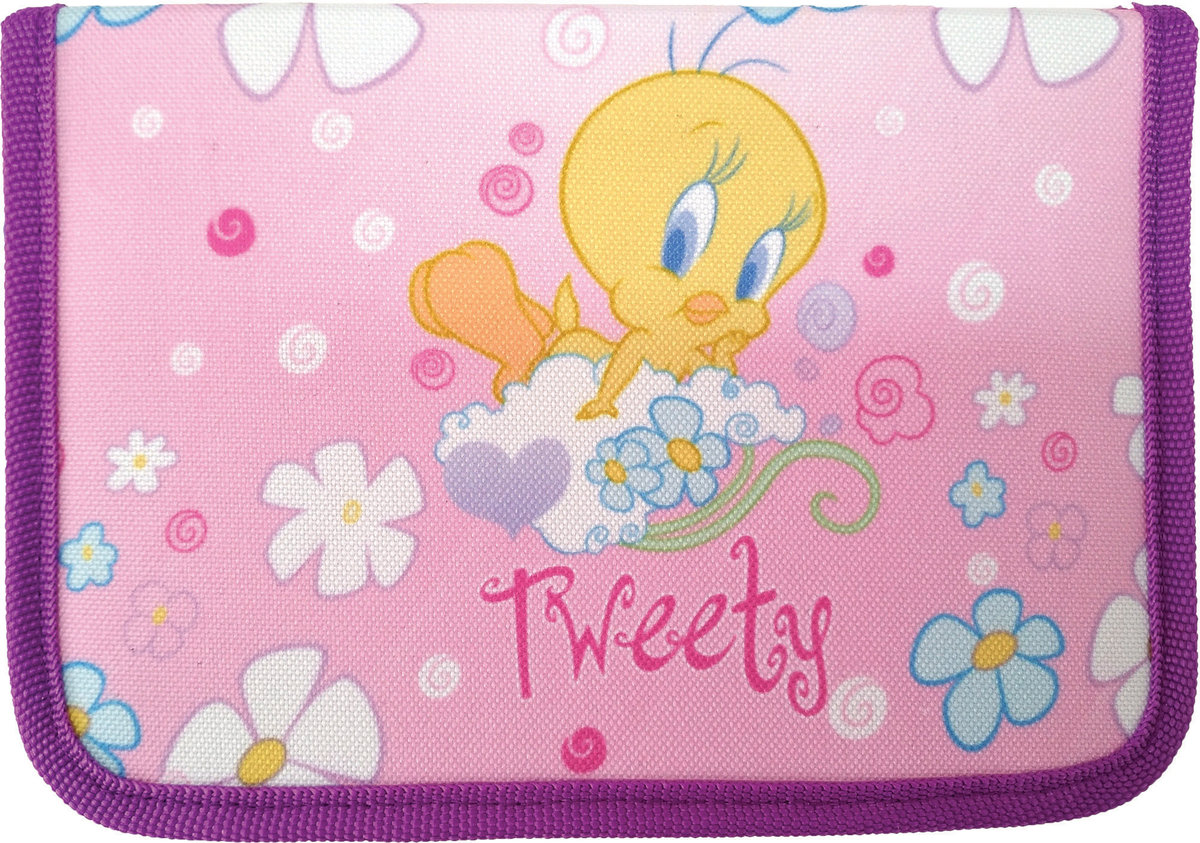 Eurocom Piórnik 1 suwak 2 klapkowy Tweety