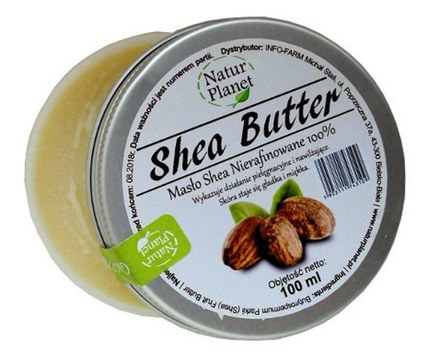 Natur Planet Natur - Masło Shea Nierafinowane 100G