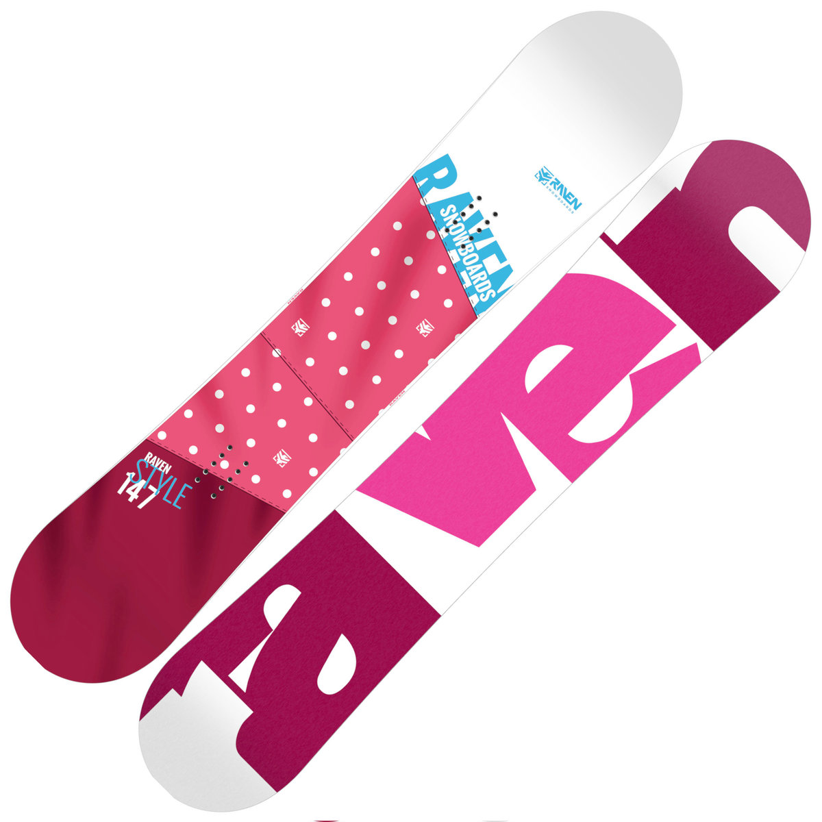 Raven Snowboard  Style Pink 150cm