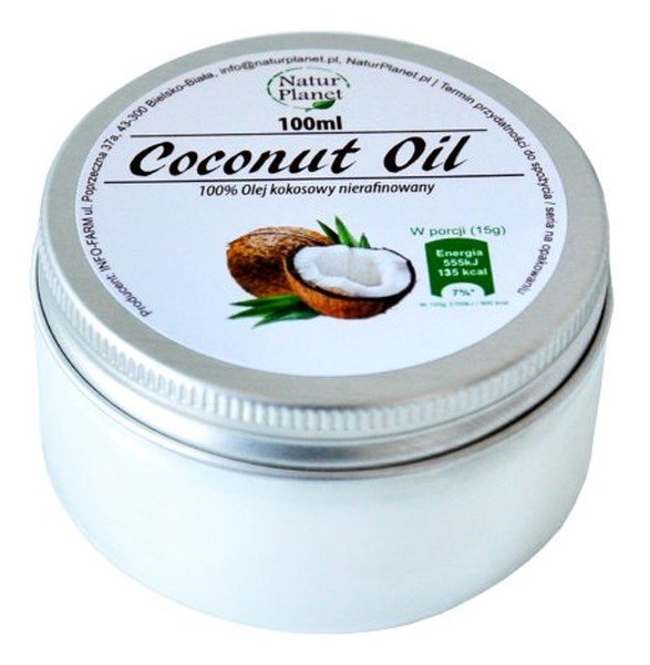 Natur Planet Natur - Olej Kokosowy 100 G