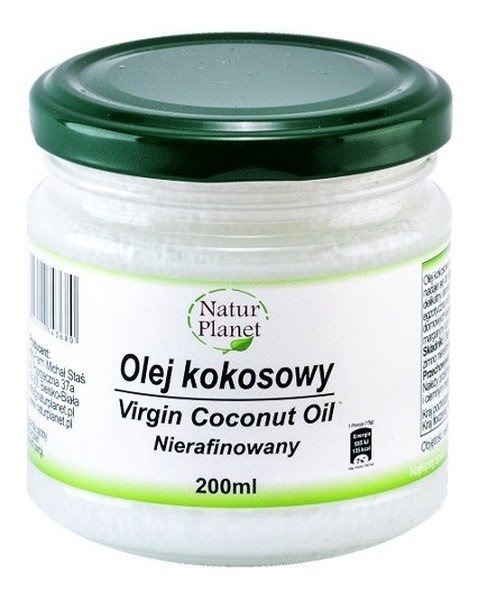 Natur Planet Olej Kokosowy nierafinowany 200ml