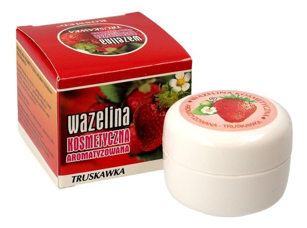 Kosmed II Wazelina kosmetyczna o smaku truskawkowym 15 ml