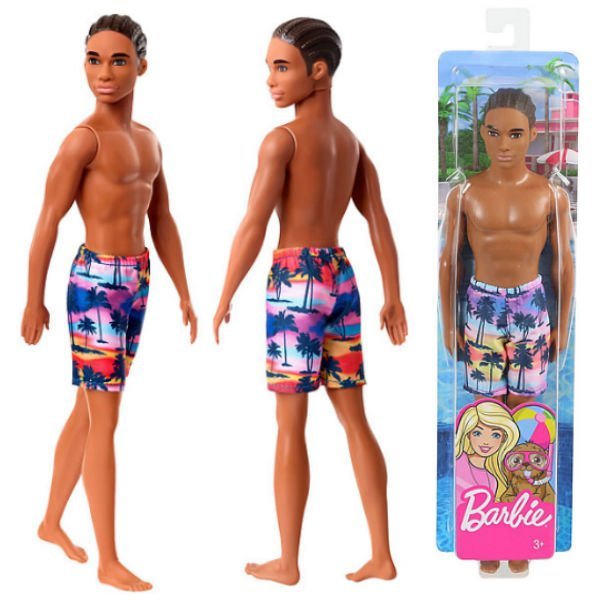 Mattel Barbie Lalka plażowy Ken