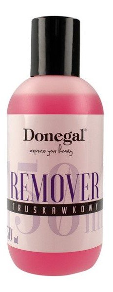 Donegal Remover truskawkowy do manicure hybrydowego 2486 150ml