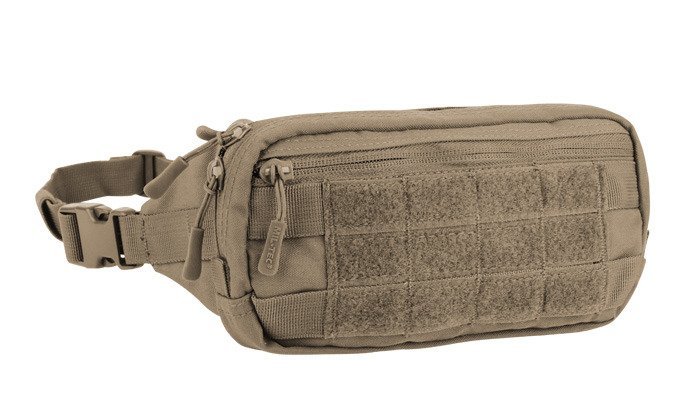 Mil-Tec, Nerka, Fanny Pack MOLLE, brązowy