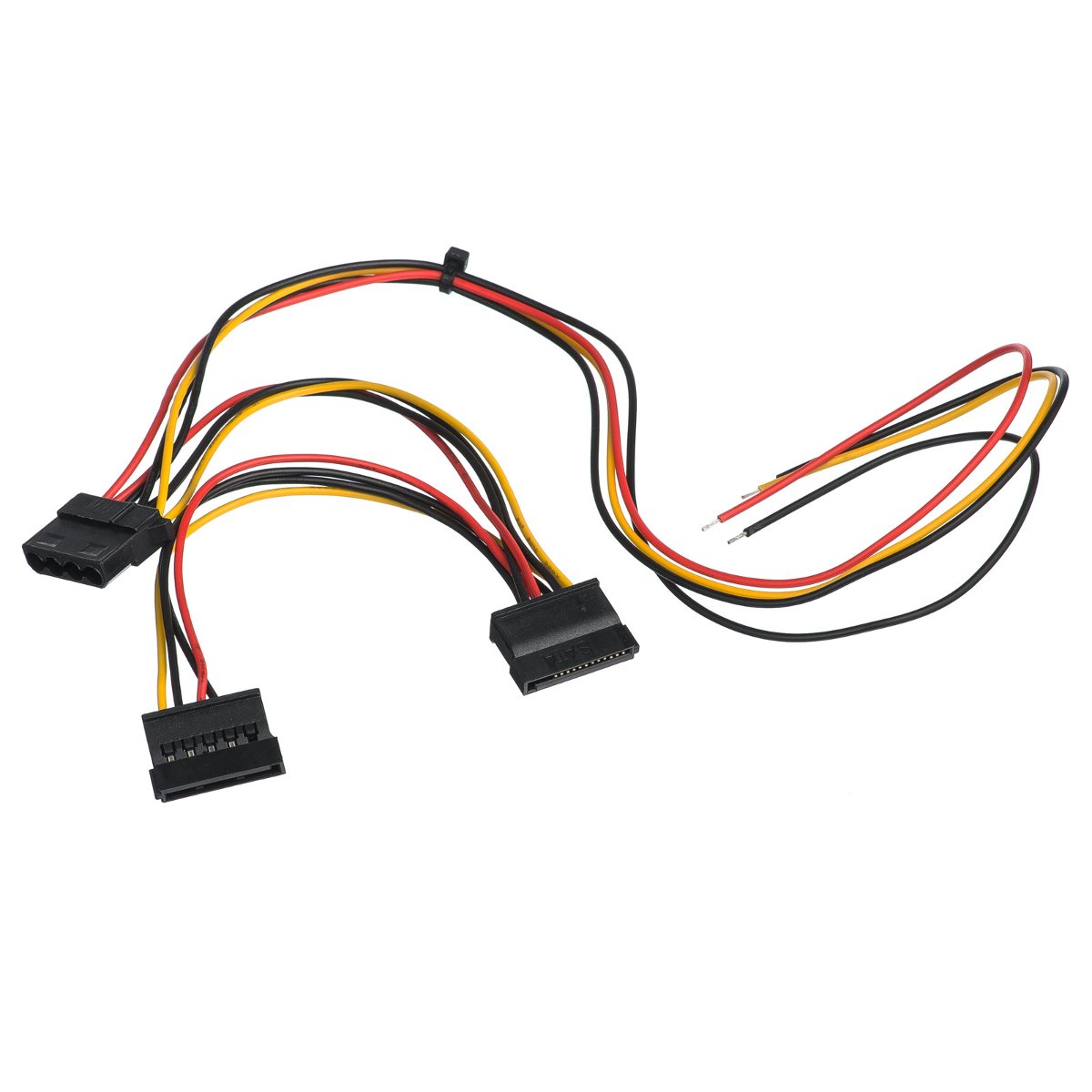 Molex Kabel zasilający 2x Sata Akyga AK-SC-24 40cm