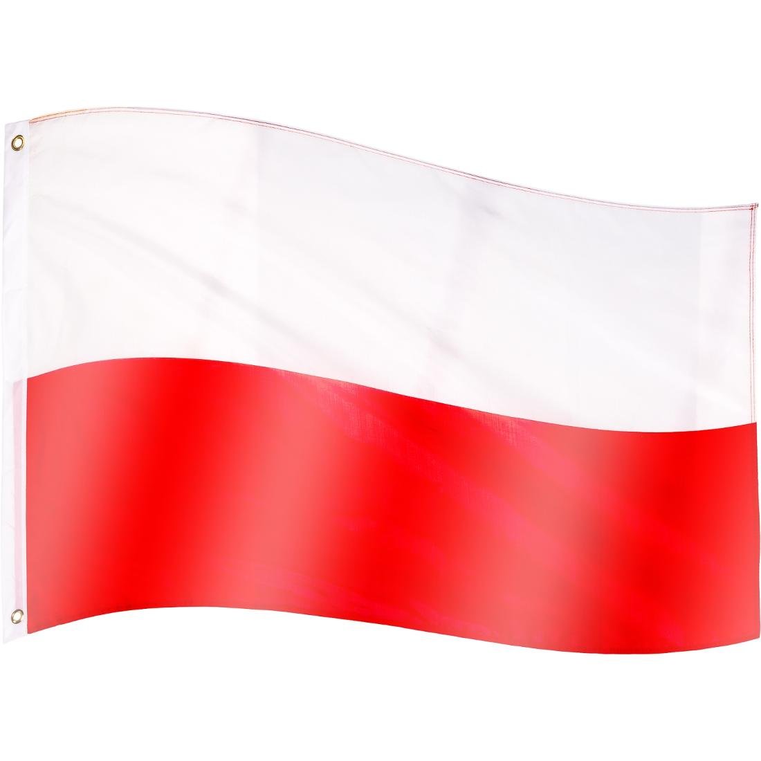 Tuin Flaga Polski - 120 cm x 80 cm