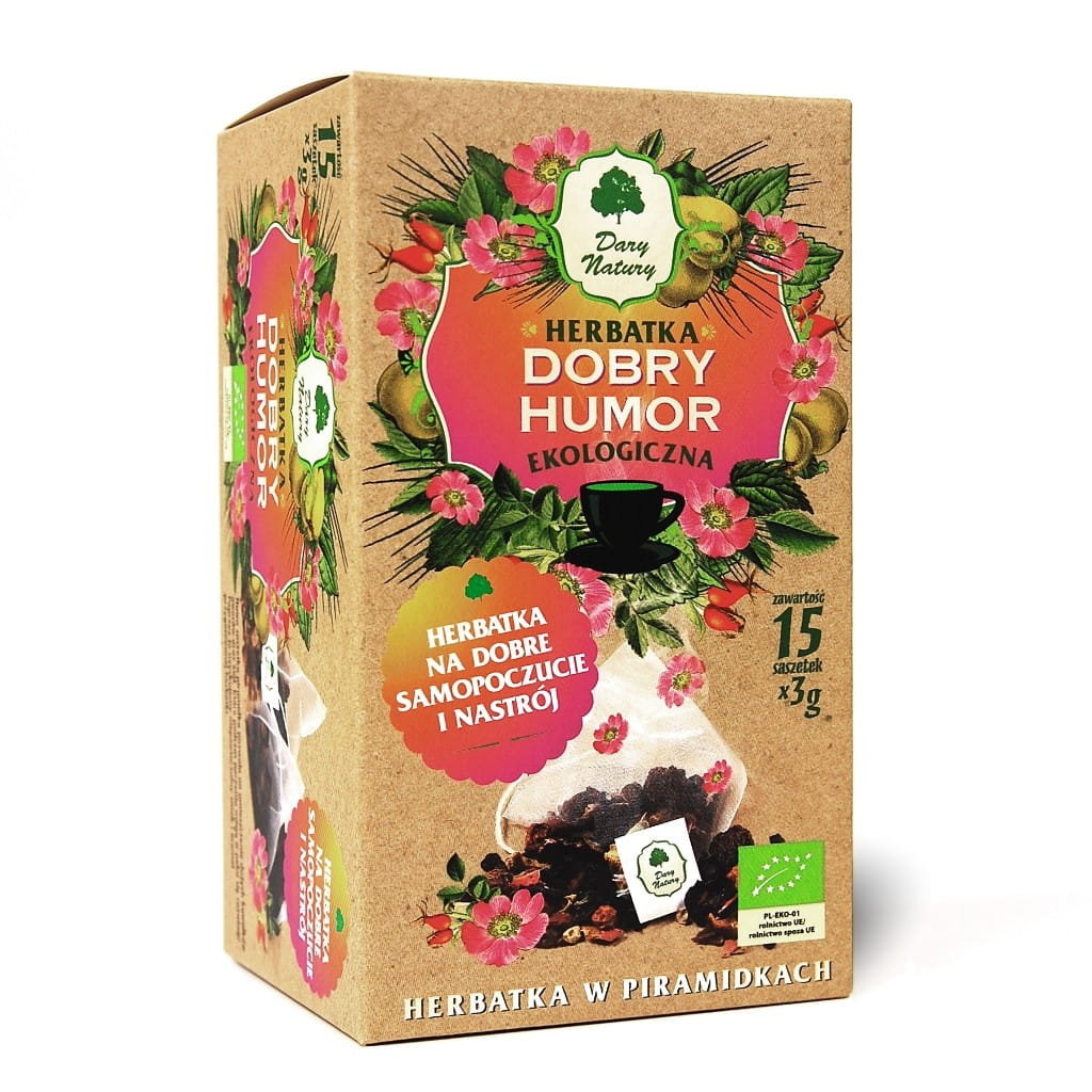 Dary Natury herbatka Dobry Humor EKO x 15 sasz |  OD 149 PLN!
