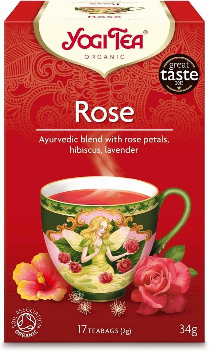 Yogi Tea HERBATKA TAO ROSE BIO (17 x 2 g) -