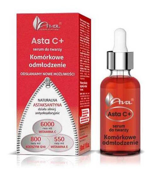 Ava Labolatorium Asta C+ serum do twarzy Komórkowe odmłodzenie 30 ml