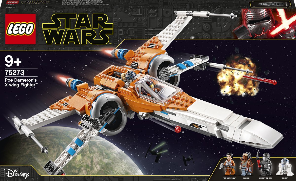 LEGO Star Wars Myśliwiec X-Wing Poe Damerona 75273