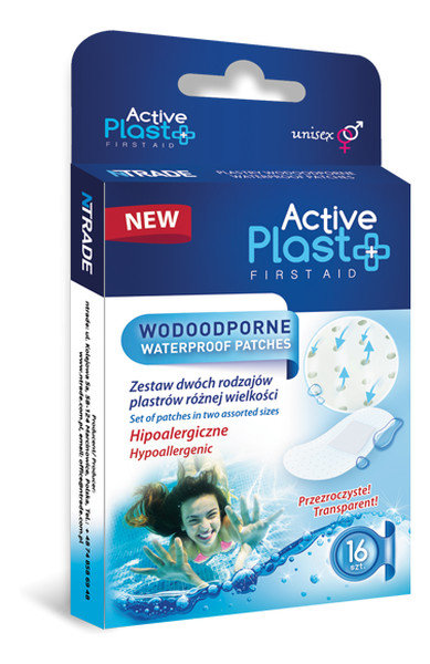 NTRADE Active Plast plastry wodoodporne x 16 szt |  OD 199 PLN!