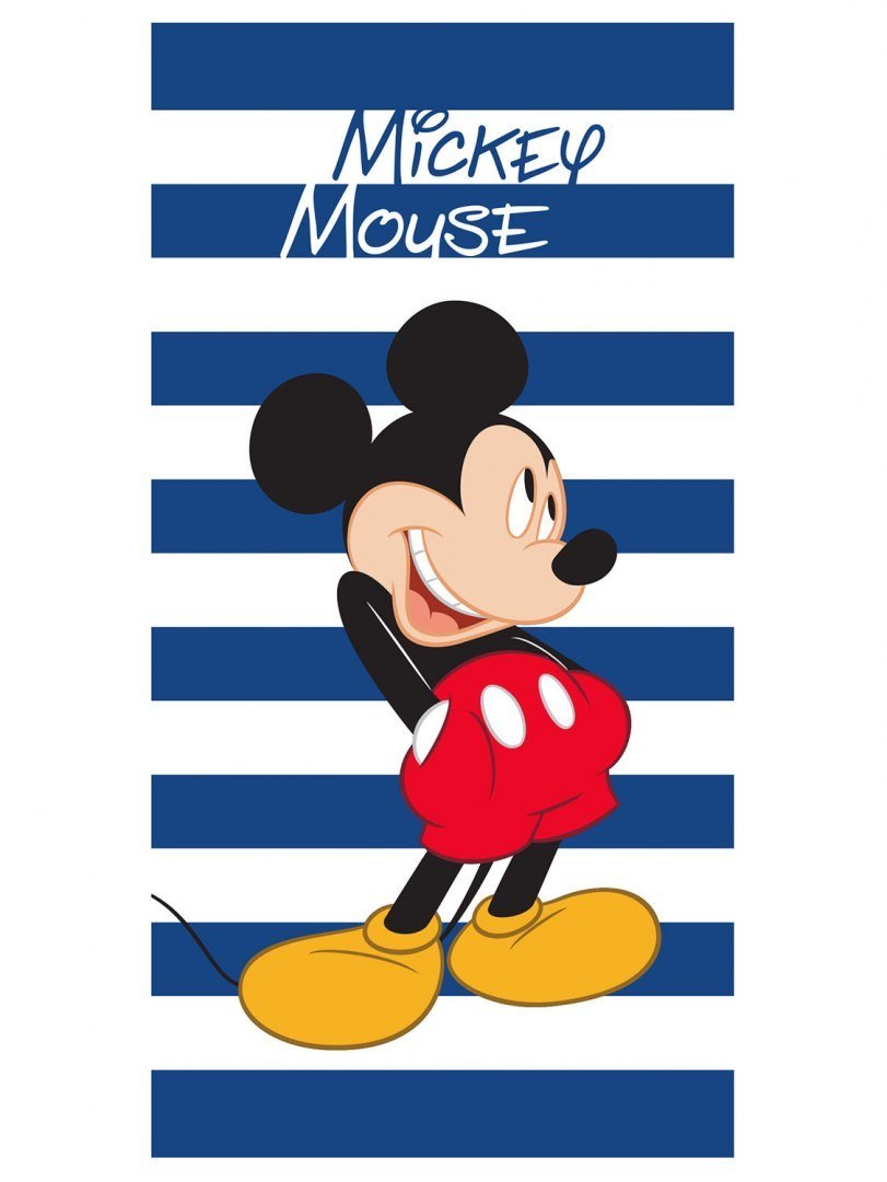Detexpol Ręcznik Kąpielowy 70x140 Myszka Mickey chłopięcy Mickey 027_20200216161402