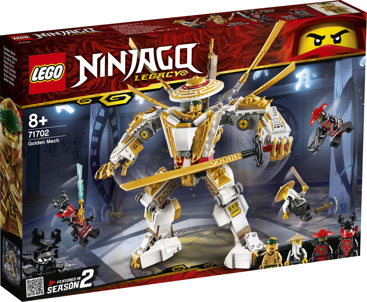 LEGO Ninjago Złota zbroja 71702