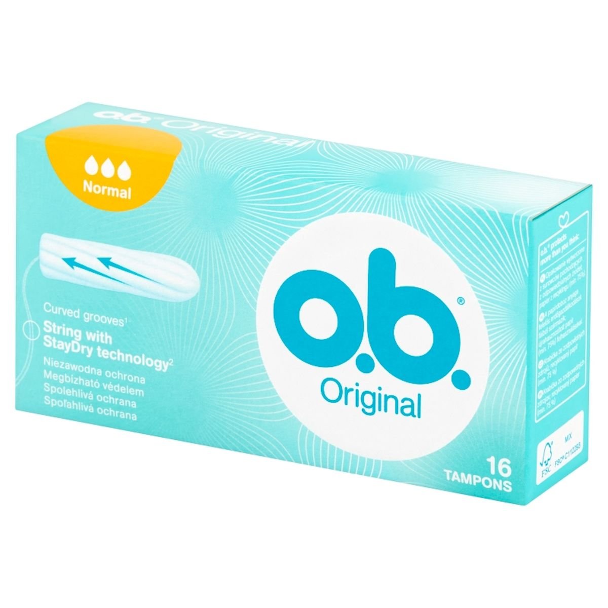 O.B. o.b.Tampony Original Normal 16szt