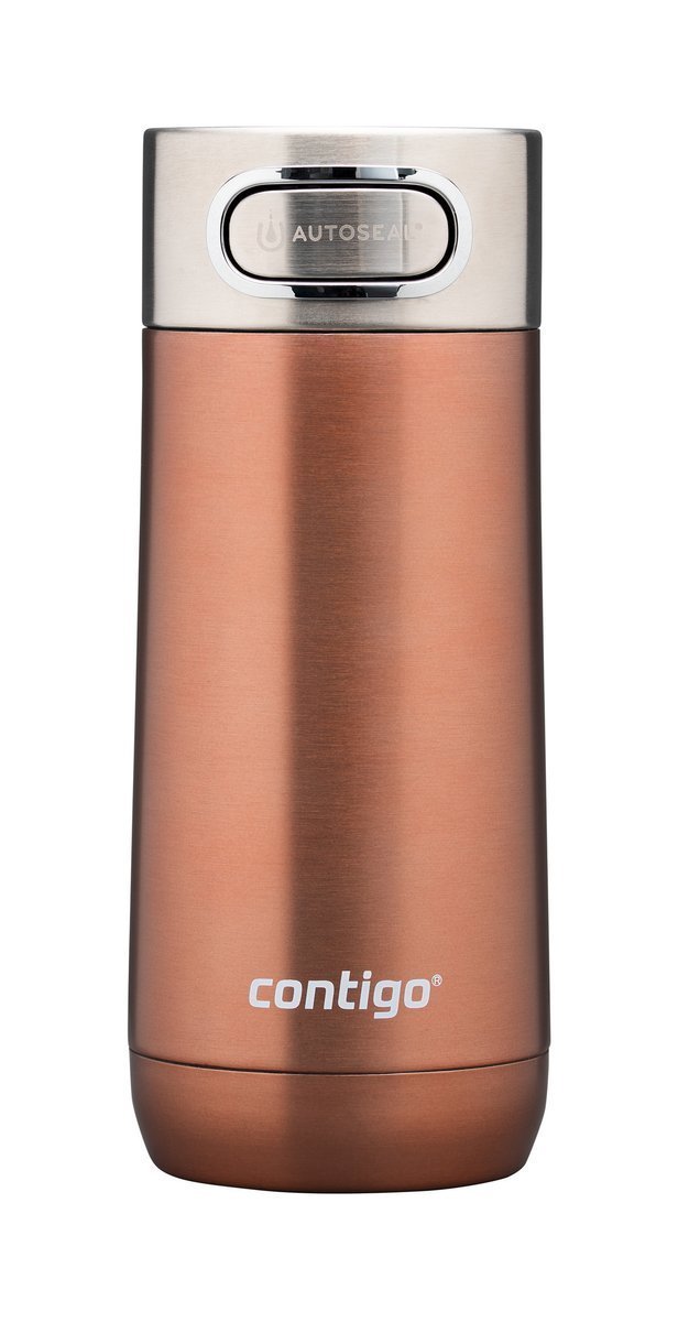 Contigo, Kubek termiczny, Luxe Autoseal White Zinfandel, złoty, 360 ml