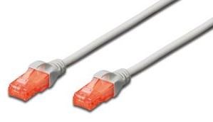 Digitus Patchcord U/UTP Cat6 10m szary DK-1612-100