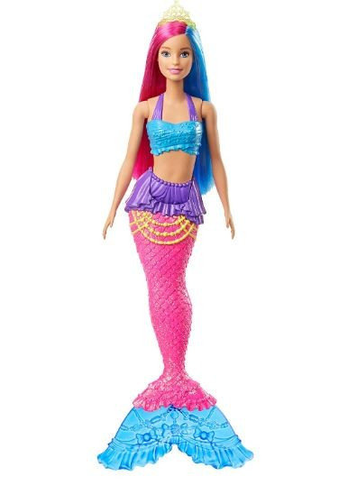 Mattel Barbie Dreamtopia Syrenka fioletowy ogon GJK08 p6