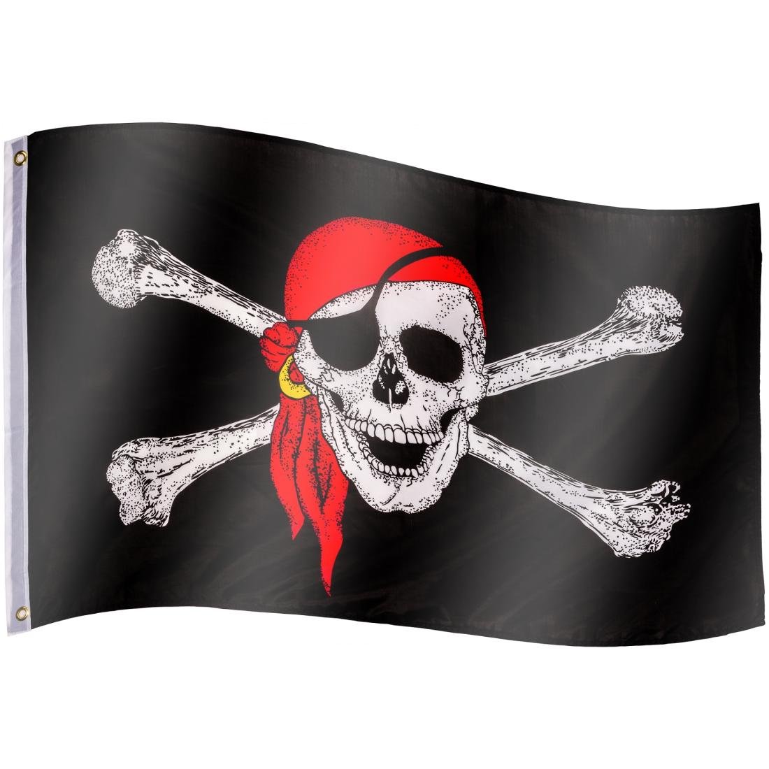 Tuin Piracka flaga Jolly Roger - 120 cm x 80 cm