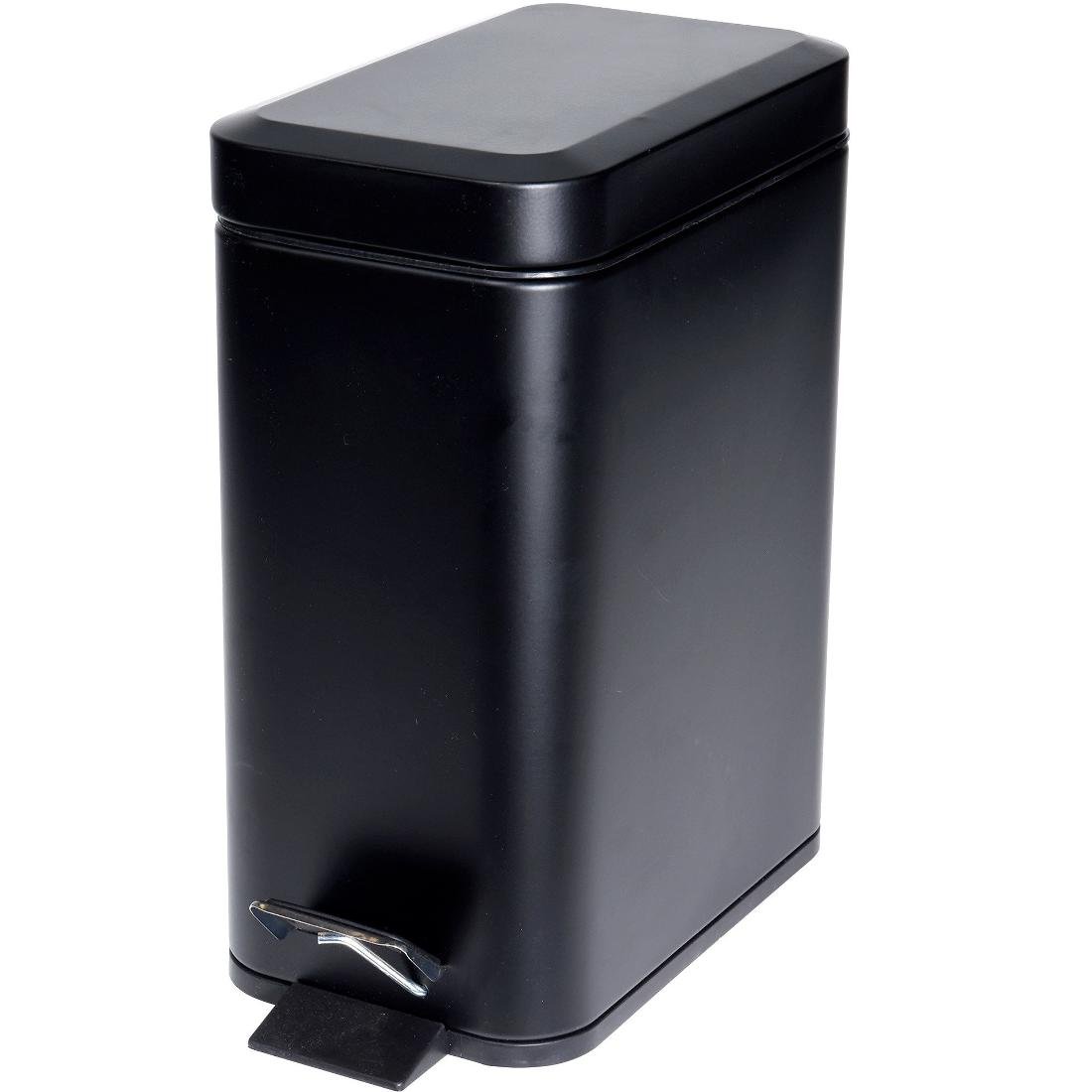 Storagesolutions Kosz łazienkowy na śmieci 5 L czarny C80602010