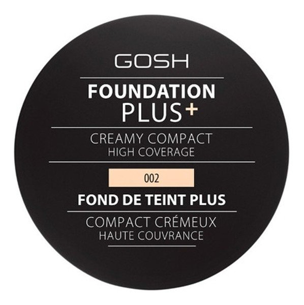 Gosh Foundation Plus Creamy Compact Podkład w kompakcie 002 Ivory 9g 5711914121082