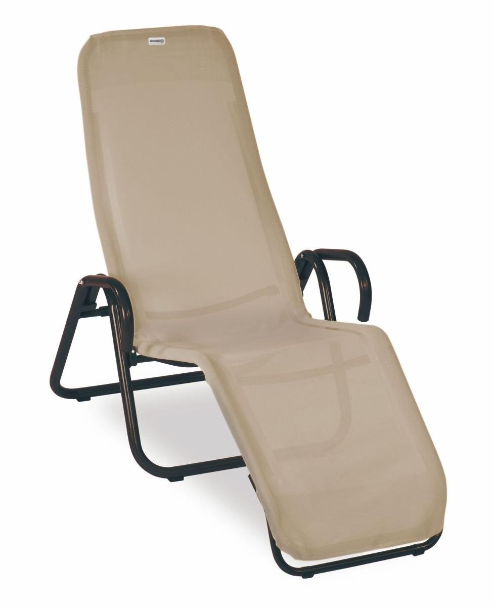 Acamp Leżak ogrodowy zdrowotny Calypso 160cm antracyt/taupe BK-000890 + 20 zł na pierwsze zakupy BK-000890