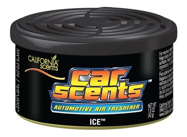 Odświeżacz powietrza do samochodu CALIFORNIA SCENTS CAR SCENTS, Ice, 42g
