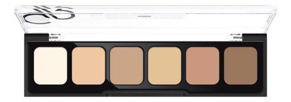 Golden Rose Concealer Cream Palette Paleta korektorów 01 Light to Medium P-COP-01