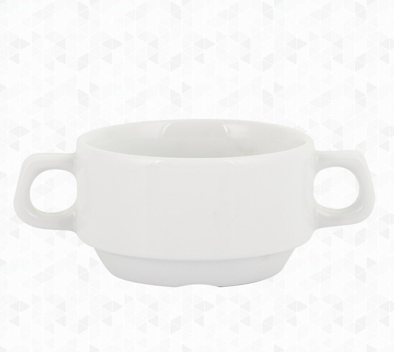 Bulionówka TADAR Hel, biała, 300 ml