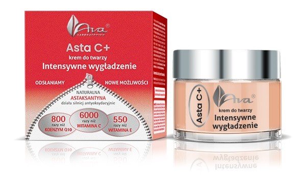 Ava Labolatorium ASTA C+ Krem do twarzy Intensywne wygładzenie na noc 50 ml