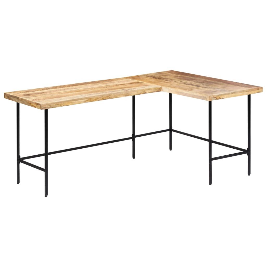 vidaXL vidaXL Biurko, 120 x 60 x 76 cm, lite drewno mango