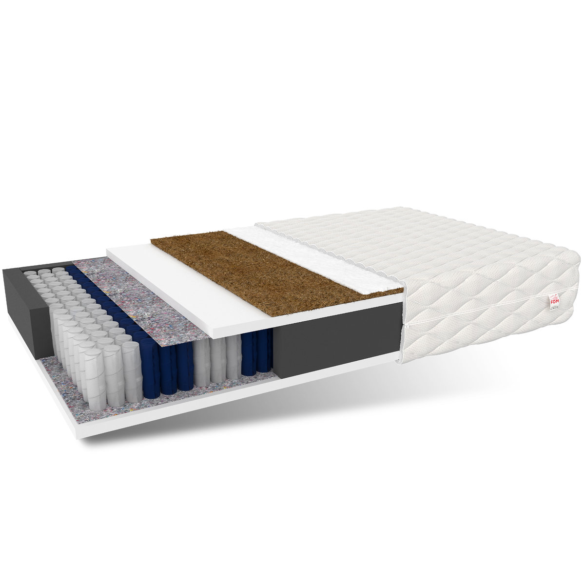 FDM Pocket Family Max Kokos Pianka 80x200 Pokrowiec Premium Jersey 113877