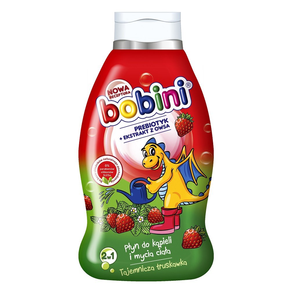 Bobini Płyn do kąpieli Truskawka 660ml