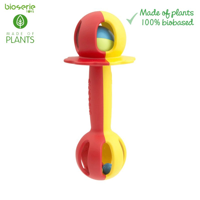 Bioserie TOYS, grzechotka Dumbell Rattle