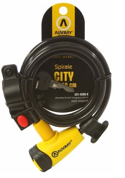 AUVRAY, Linka spiralna z uchwytem, CITY, 150 cm