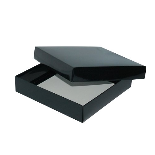 Pudełko laminowane, 180x180x40mm, czarne